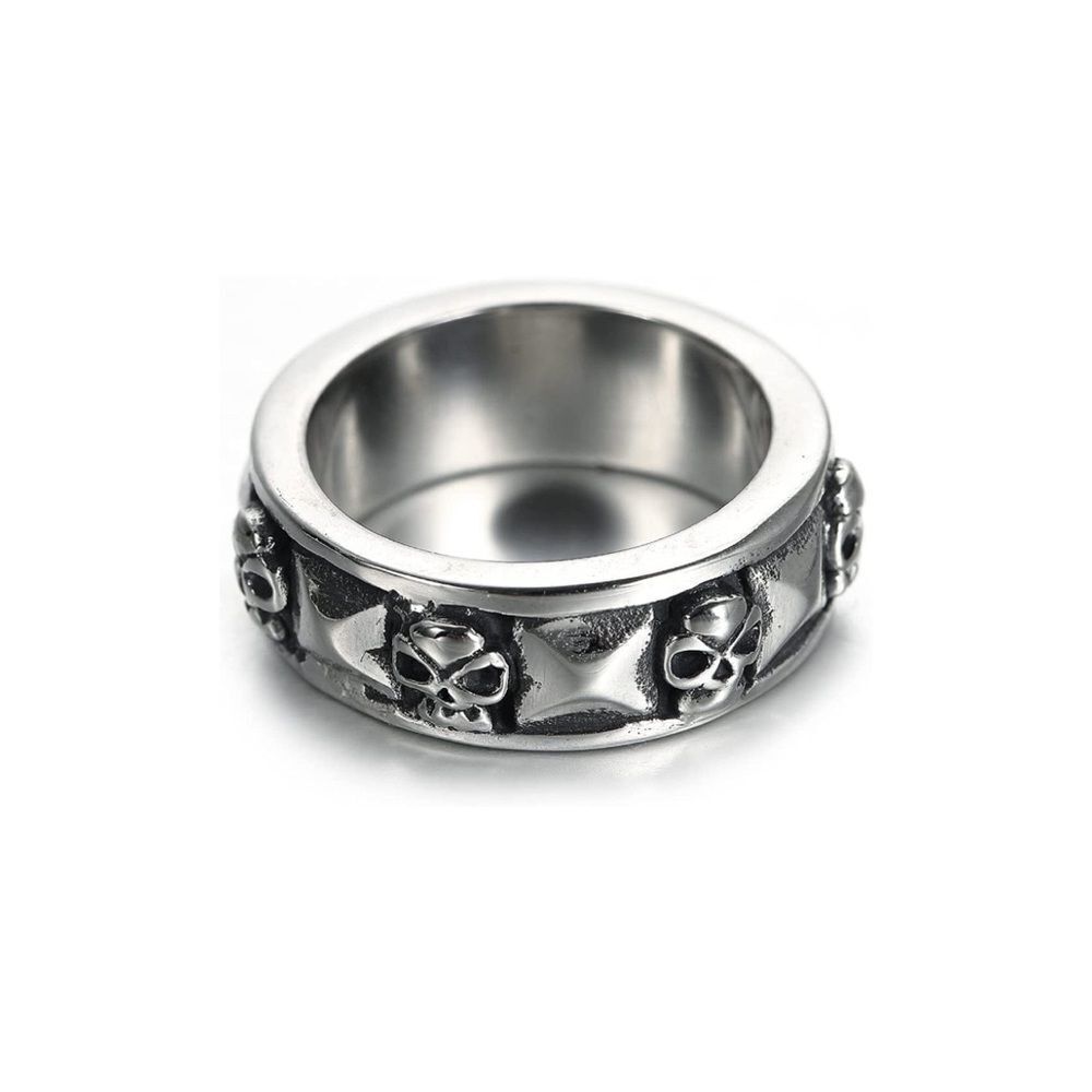 RING - Skull Ring Silver - Picture 3 of 5